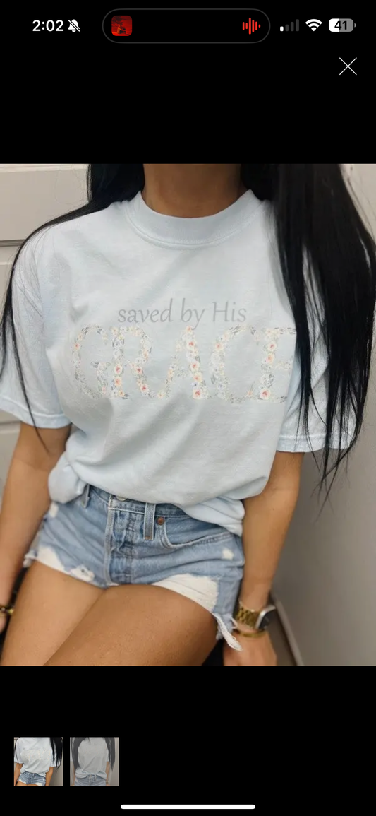RTS SAVED BY GRACE TEE