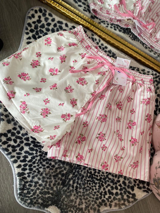 RTS pink preppy boxer shorts